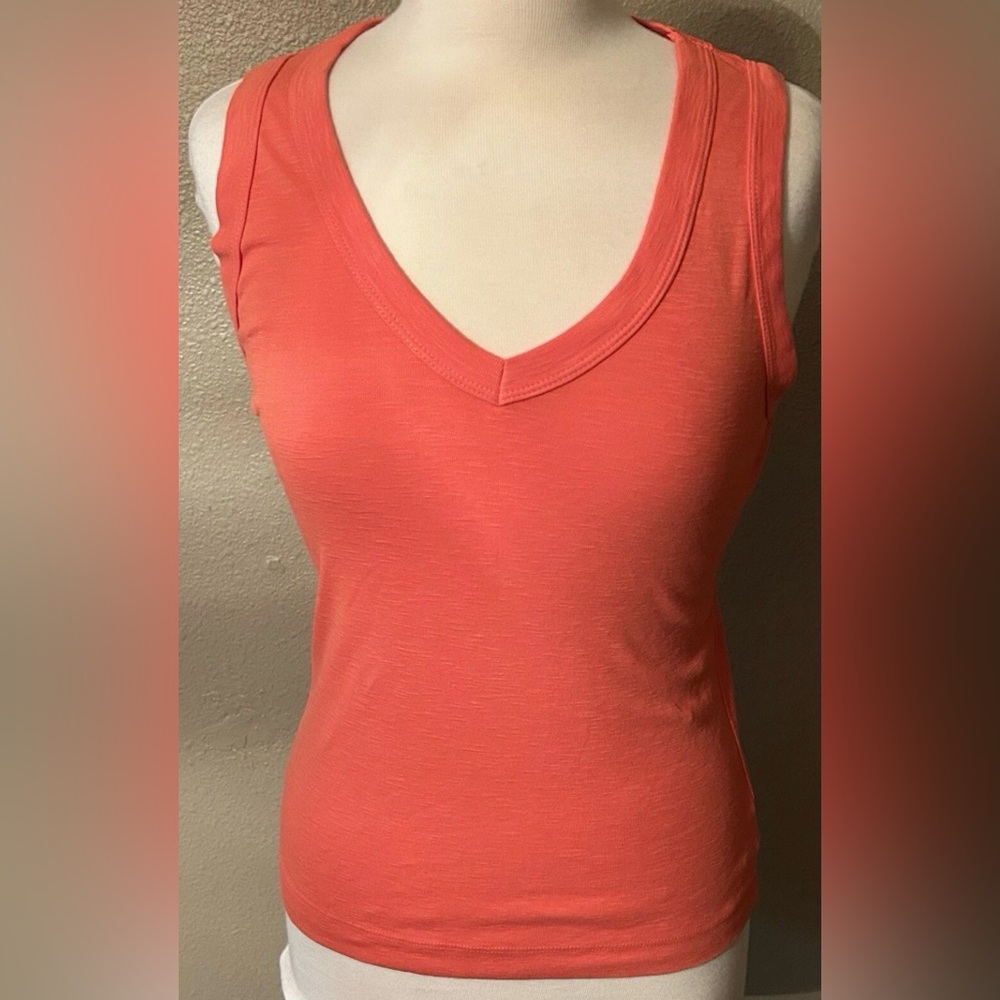 Women's Coral Sleeveless  BECOOL Top Size M 30”X23”